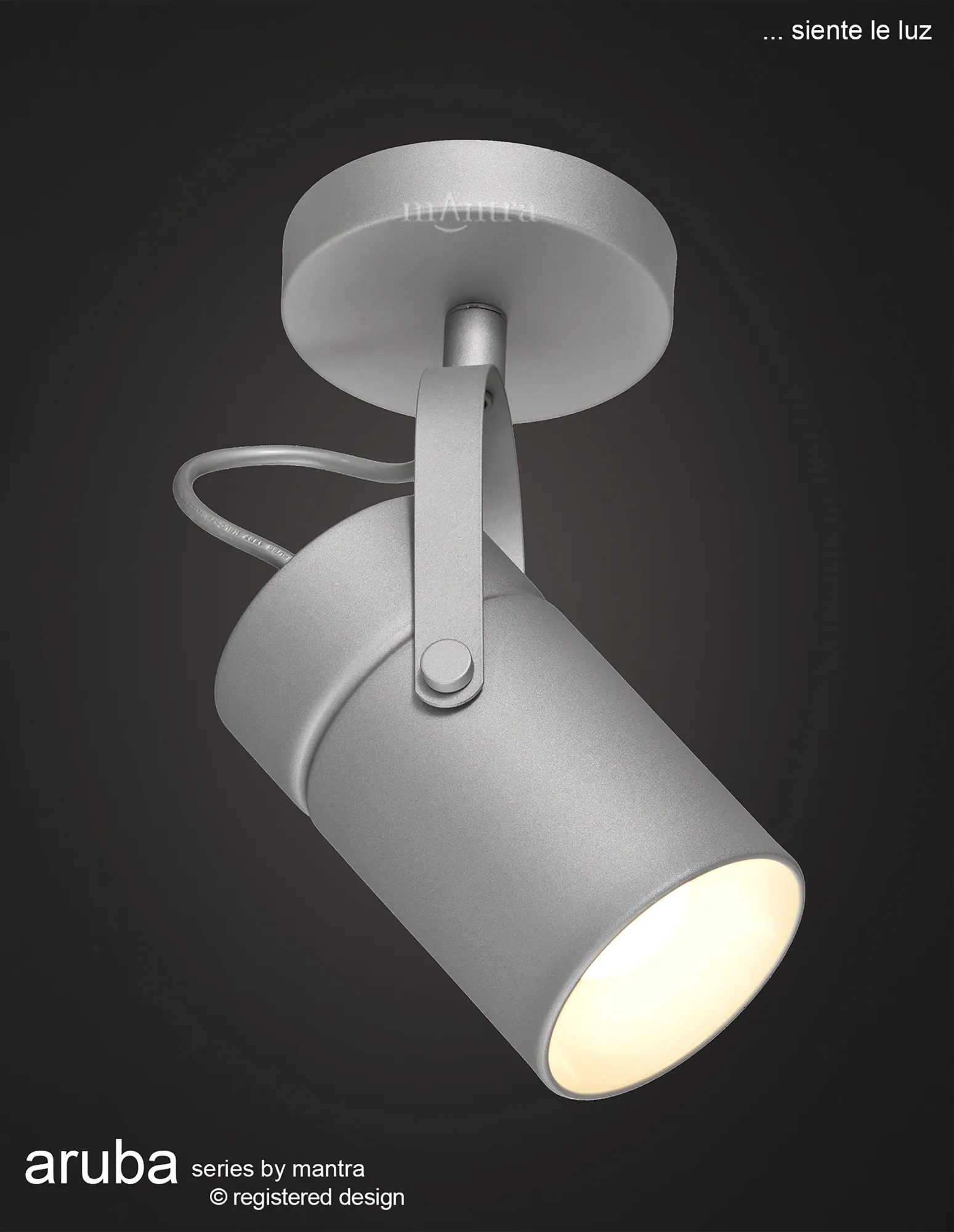 Aruba Silver Ceiling Lights Mantra Fusion Surface Spot Lights Aruba Silver Ceiling Lights Mantra Fusion Surface Spot Lights